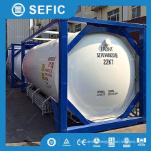 Best price 20ft 40ft tank container/ liquid nitrogen storage tank price